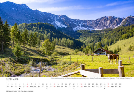 Bayrischzell Monatskalender 2026 – Bild 6