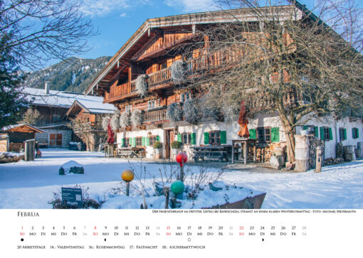 Bayrischzell Monatskalender 2026 – Bild 13