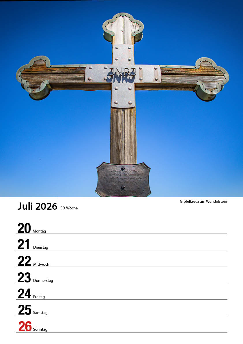 Bayrischzell Wochenkalender 2026 (Limited Edition) – Bild 32