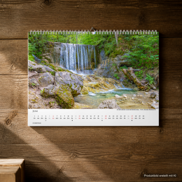 Juni, Motiv aus dem Bayrischzell Monatskalender 2027 Fotoedition