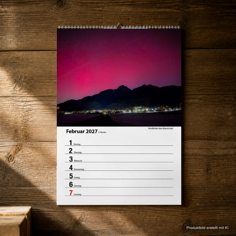 Woche 05, Motiv aus dem Bayrischzell Wochenkalender 2027 Fotoedition