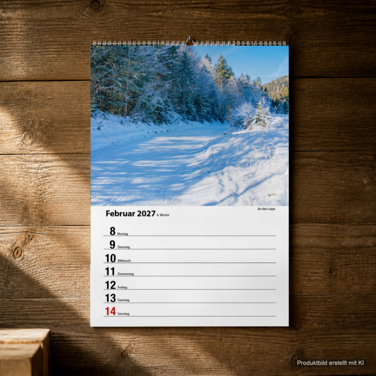 Woche 06, Motiv aus dem Bayrischzell Wochenkalender 2027 Fotoedition