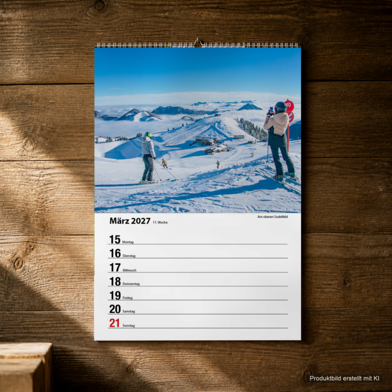 Woche 11, Motiv aus dem Bayrischzell Wochenkalender 2027 Fotoedition